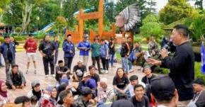 Semangat Kebersamaan Warnai May Day, Wabup Sukabumi Dialog Akrab dengan Buruh