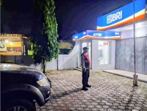 Polsek Pangkalan Kembali Laksanakan Patroli Wilayah Guna Kontrol Situasi Kamtibmas di Cabang Unit Perbankan