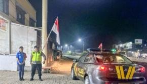 Patroli Polsek Jatisari Sambangi Indomaret yang Buka 24 Jam