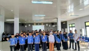 Aparatur Kecamatan Sukmajaya Kota Depok Usai Melakukan Penandatanganan Komitmen Bersama Pembangunan Zona Integritas di Aula Kecamatan Sukmajaya