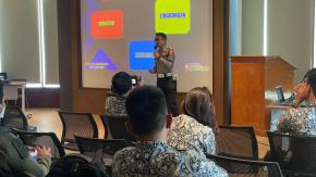 Unit Kamsel Satlantas Polres Karawang Gelar Sosialisasi Safety Riding Kepada Karyawan/i Kawasan Industri KIIC