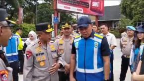 Kapolda Jabar Irjen Pol. Dr. Rudi Setiawan Tinjau Rest Area KM 57 dan 62, Siapkan Strategi Antisipasi Lonjakan Mudik 2026