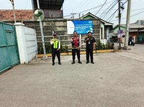 Patroli Siang Polsek Klari Pastikan Situasi PT PGN Aman dan Kondusif