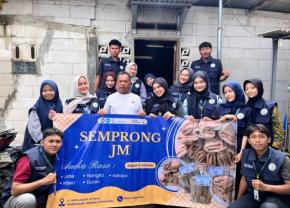 Mahasiswa KKN Unsika Dorong UMKM Desa Telukambulu Naik Kelas Lewat Digitalisasi 