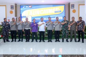 Penyerahan Hibah Videotron dari Pemprov NTB, Wakapolda NTB: Sarana Komunikasi Antara Petugas dan Publik