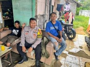 Bhabinkamtibmas Polsek Telagasari Ajak Warga Binaan Bersatu Cegah Kenakalan Remaja