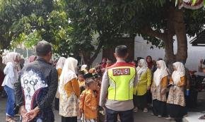 Polisi Sahabat Anak, Raudathul Athfal (RA) AT-TAQWA Kunjungi Mapolsek Pakisjaya