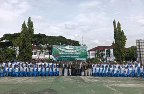 99 Siswa SMP Pupuk Kujang Dilatih Mental dan Karakter, Bersama Kodim 0604/Karawang