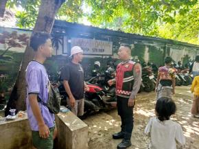 Sasaran Premanisme dan Parkir Liar, Personil Polsek Tempuran melaksanakan Patroli Prekat dan KRYD.