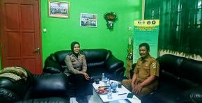Panit Polsek Rengasdengklok Sambangi SMP Negeri I Jayakerta Guna Sampaikan Pesan Kamtibmas