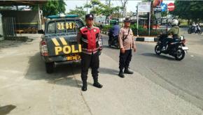 Polsek Rengasdengklok Laksanakan rutin Patroli Prekat, Guna mencegah Aksi Kejahatan