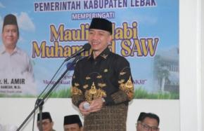 Peringatan Maulid Nabi Muhammad SAW Tahun 2025, Bupati Lebak Moch Hasbi Asyidiki Jayabaya Meminta Jangan Hanya Dijadikan Kegiatan Seremonial