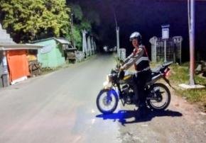 Prekat Polsek Banyusari Giat Patroli Jalan Raya Antisipasi Kejahatan