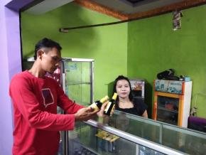 Patroli Reskrim Polsek Jatisari Sambangi Kios Jamu