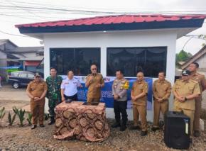 Wali Kota Sukabumi Ayep Zaki Resmikan Pos Jaga Perlintasan Sebidang di Jalan Amubawa Sasana