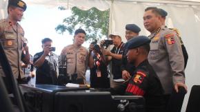 Pengamanan Canggih, Astamaops Kapolri Cek Pos Pantau Drone di Mandalika