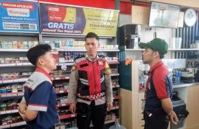 Polsek Telagasari Laksanakan Patroli Cegah Gukamtibmas di Sekitar Pertokoan