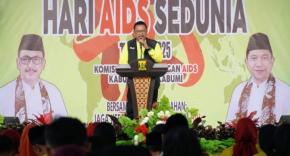 Peringati Hari Aids Sedunia, Bupati Sukabumi H. Asep Japar Tebarkan Empati Hentikan Diskriminasi kepada Odha