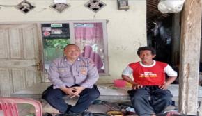 Dalam Sambang Warga, Bhabinkamtibmas Sampaikan Pesan-Pesan Kamtibmas
