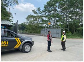 Polisi Ajak Security untuk Selalu Jaga Keamanan dan Ketertiban di PT. Juishin