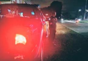 Polsek Telagasari Laksanakan Patroli Malam Untuk Antisipasi Gukamtibmas