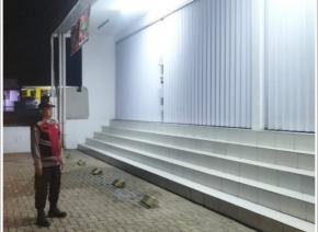 Polsek Pangkalan Cek Situasi Keamanan di Lokasi Minimarket, melalui Giat Patroli Preventif