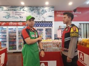 Upaya Antisipasi Gukamtibmas, Poslek Telagasari Gelar Patroli di Sekitar Pertokoan