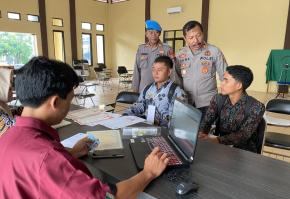 Terapkan Prinsip BETAH, Kabag SDM polres lombok utara pastikan Rekrutment Polri 2024 Transparan.