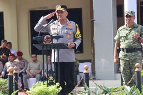 Polres Subang Gelar Apel Pasukan Operasi Lilin Lodaya 2025, Siap Amankan Natal dan Tahun Baru 2026