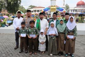 Polres Subang Hadiri Peringatan Harlah NU Tahun 2026 di Alun-Alun Subang