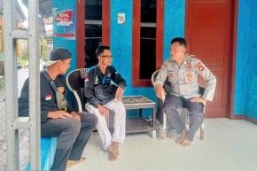 Polsek Pangkalan Laksanakan Sosialisasi Bahaya Judi Online Kepada Warga Kampung Jati 1