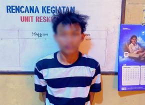 Pelaku Curanmor Ditangkap Warga, Polsek Tirtajaya Lakukan Pengamanan