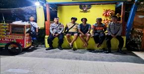 Melalui Giat Ngawangkong, Bhabinkamtibmas Sampaikan pesan Kamtibmas