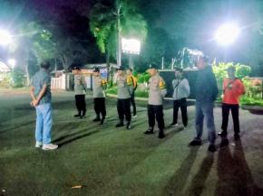 Kanit Reserse Polsek Kotabaru Pimpin Apel KRYD Malam Minggu Dalam Rangka Cek Kesiapan Anggota