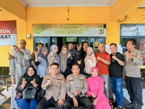 Pergantian Kapolsek Banyusari Polres Karawang, Iptu Budi Santoso Serahkan Jabatan Kepada Iptu Sugiarto