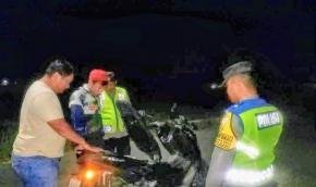 Bhabinkamtibmas Ikut Serta Dalam Giat Ronda Bersama Warga Wilayah Binaan