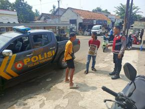 Guna Brantas Habis Tindak Premanisme di Wilayah Hukum Polsek Tempuran, Polisi Ingatkan dan Himbau Petugas Parkir