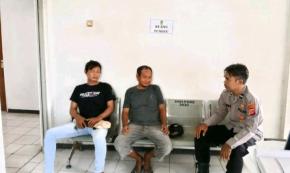 Bhabinkamtibmas Polsek Rengasdengklok Giat Sambang, Sekaligus Berikan Himbauan TPPO