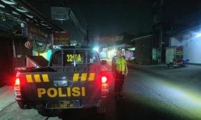 Polsek Klari Antisipasi 3C dan Tawuran Lakukan Patroli Dinihari di Jalan Raya Kosambi Telagasari