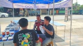 Bhabinkamtibmas Polsek Telagasari Sambangi Warga Binaan, Sampaikan Himbauan Kamtibmas