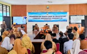 Wabup Sumedang Berikan Arahan Sistem Akuntabilitas Kinerja Instansi Pemerintah (SAKIP) di Lingkungan Pemerintahan Kecamatan Conggeang, Wabup: Pelayanan Publik Bagus, Pembangunan Dirasakan