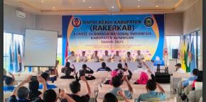 Rapat Kerja Kabupaten (Rakerkab) Komite Olahraga Nasional Indonesia (KONI) Kabupaten Kuningan Tahun 2025