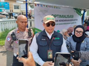 Satlantas Polres Karawang dan Dispenda Gelar Razia Gabungan, Optimalkan Pendapatan Pajak Kendaraan Bermotor
