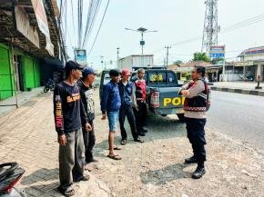 Patroli Humanis Polsek Klari Himbau Warga Jaga Kamtibmas