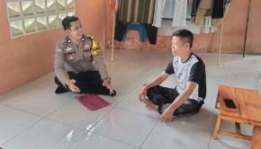 Bhabinkamtibmas Polsek Klari Silaturahmi Kamtibmas Sampaikan Himbauan Kamtibmas ke Warga Binaan