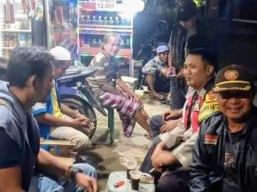 Bhabinkamtibmas Ikut Serta Dalam Giat Ronda Bersama Warga Binaan