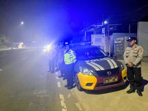 Upaya Cegah Gangguan Kamtibmas Polsek Purwasari Polres Karawang Tingkatkan Kegiatan Patroli