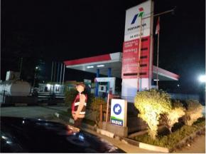 Polsek Pangkalan Laksanakan Patroli Perintis, Antisipasi Gangguan Kamtibmas dari Obvit Pertamina