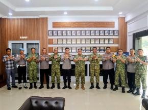 Perkuat Sinergitas TNI–Polri, Kapolres Subang Jalin Silaturahmi dengan Danlanud R. Suryadi Suryadarma