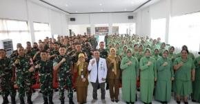 Cegah Penyakit Mematikan, Kodim Purwakarta Ajak Prajurit dan Persit Peduli Kesehatan